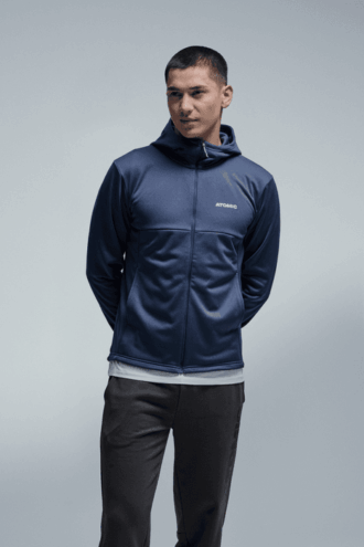 FELPA CON CAPPUCCIO ALPS FZ M